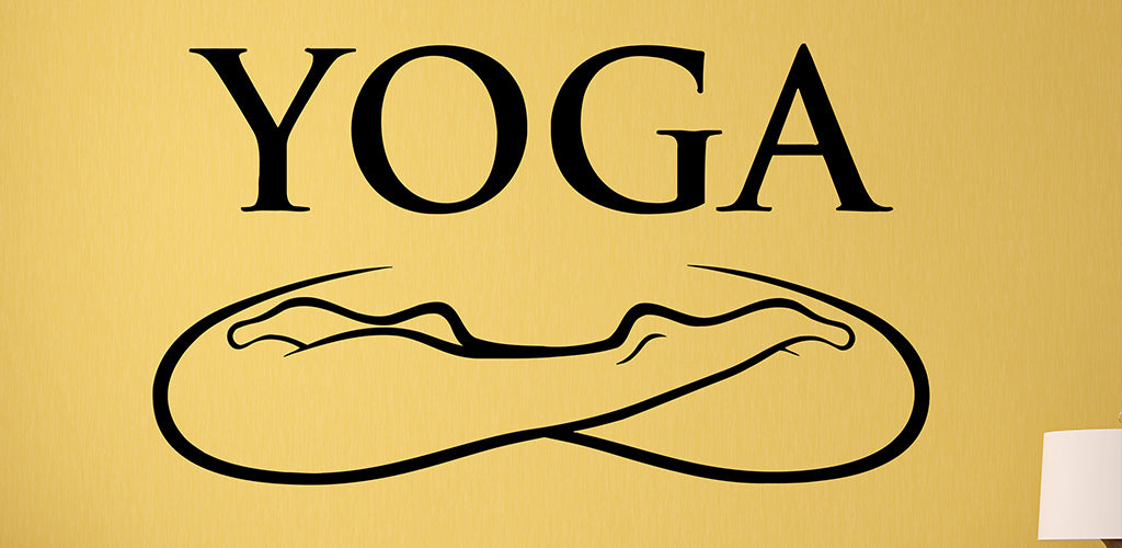 Yoga Wall Vinyl Stickers