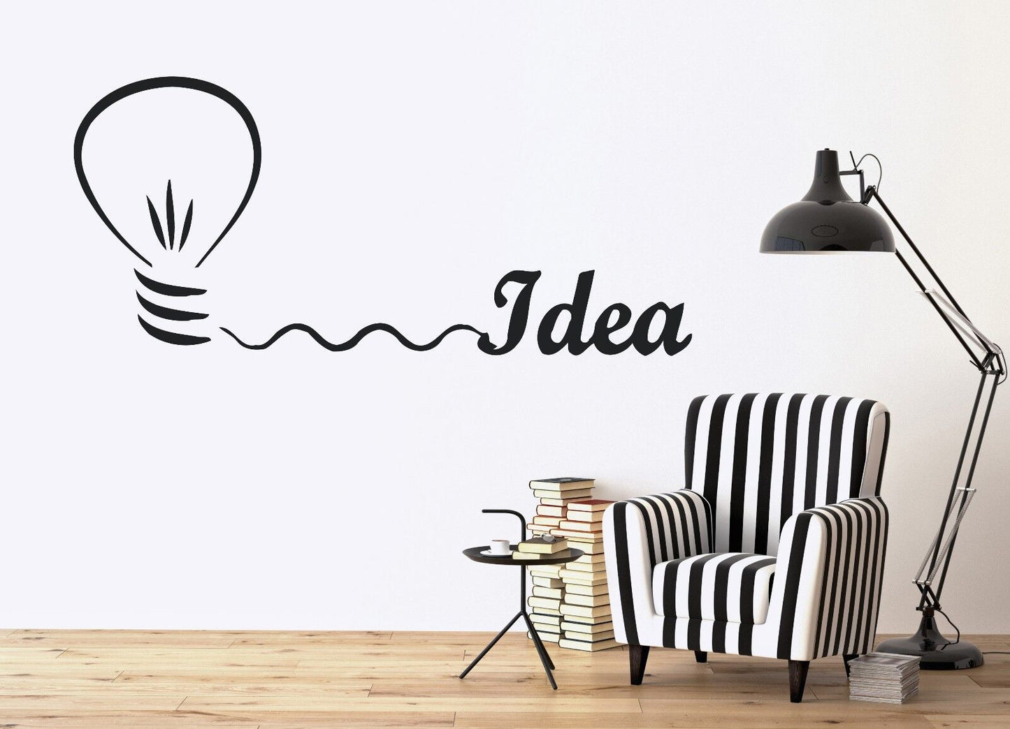 Wall Sticker Vinyl Decal Mind Light Knowledge Idee Fixe Insight (n099)