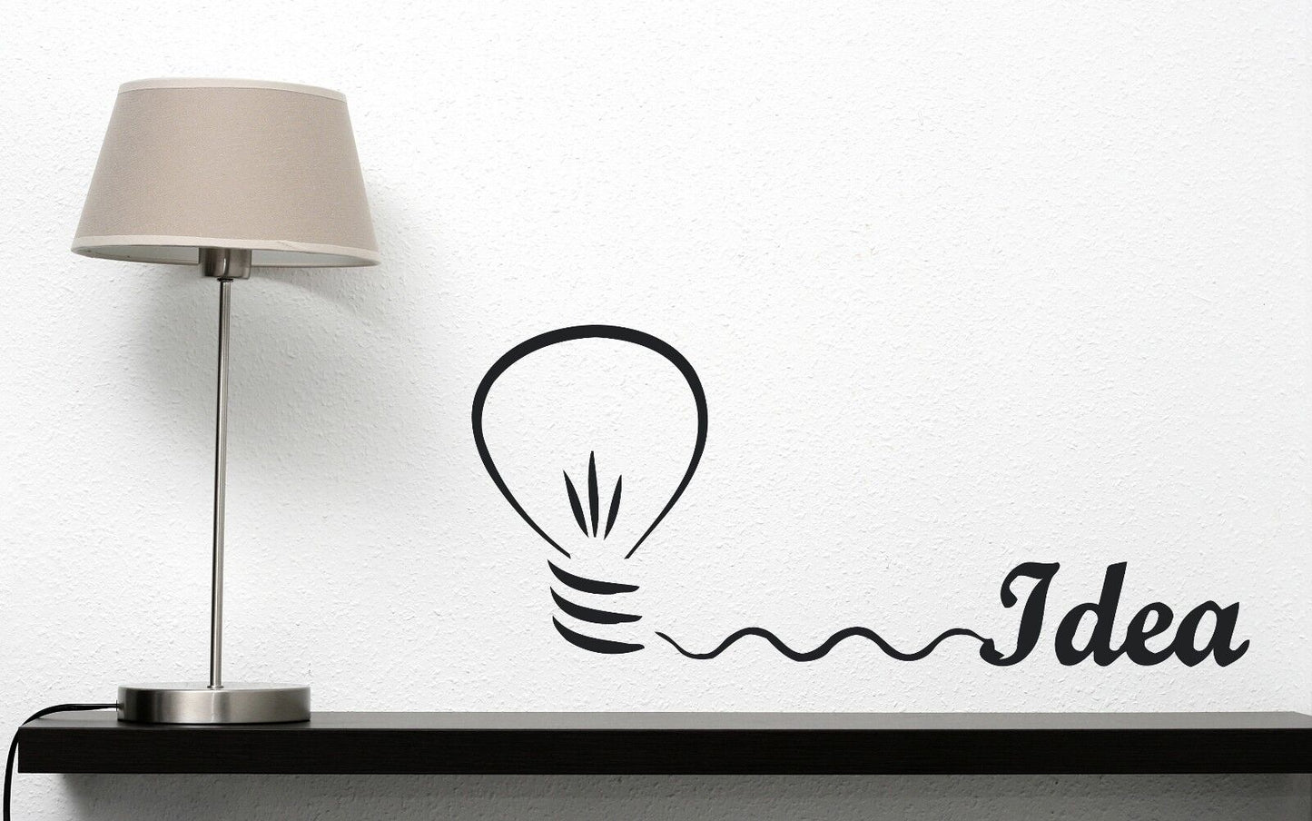 Wall Sticker Vinyl Decal Mind Light Knowledge Idee Fixe Insight (n099)