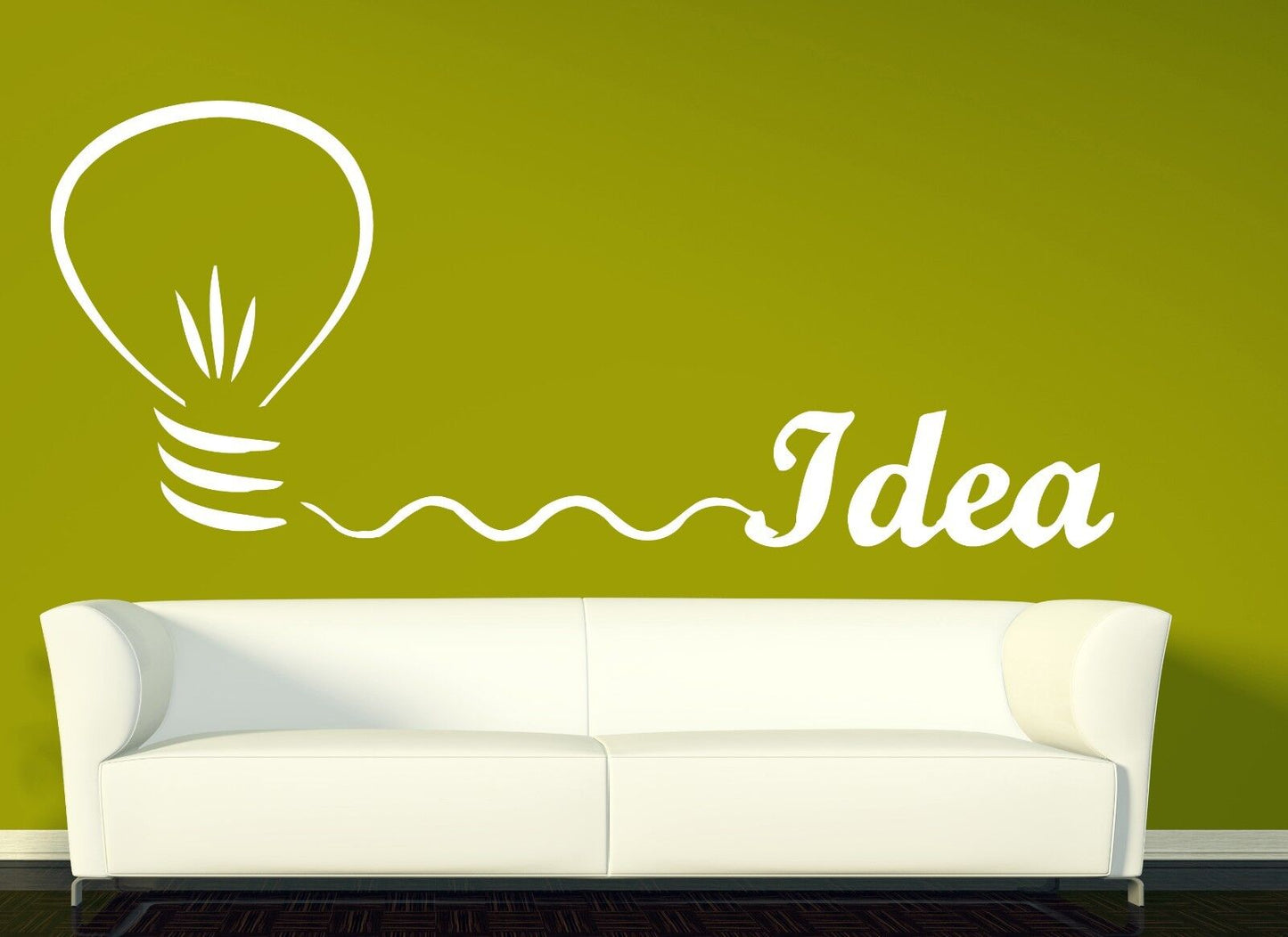 Wall Sticker Vinyl Decal Mind Light Knowledge Idee Fixe Insight (n099)
