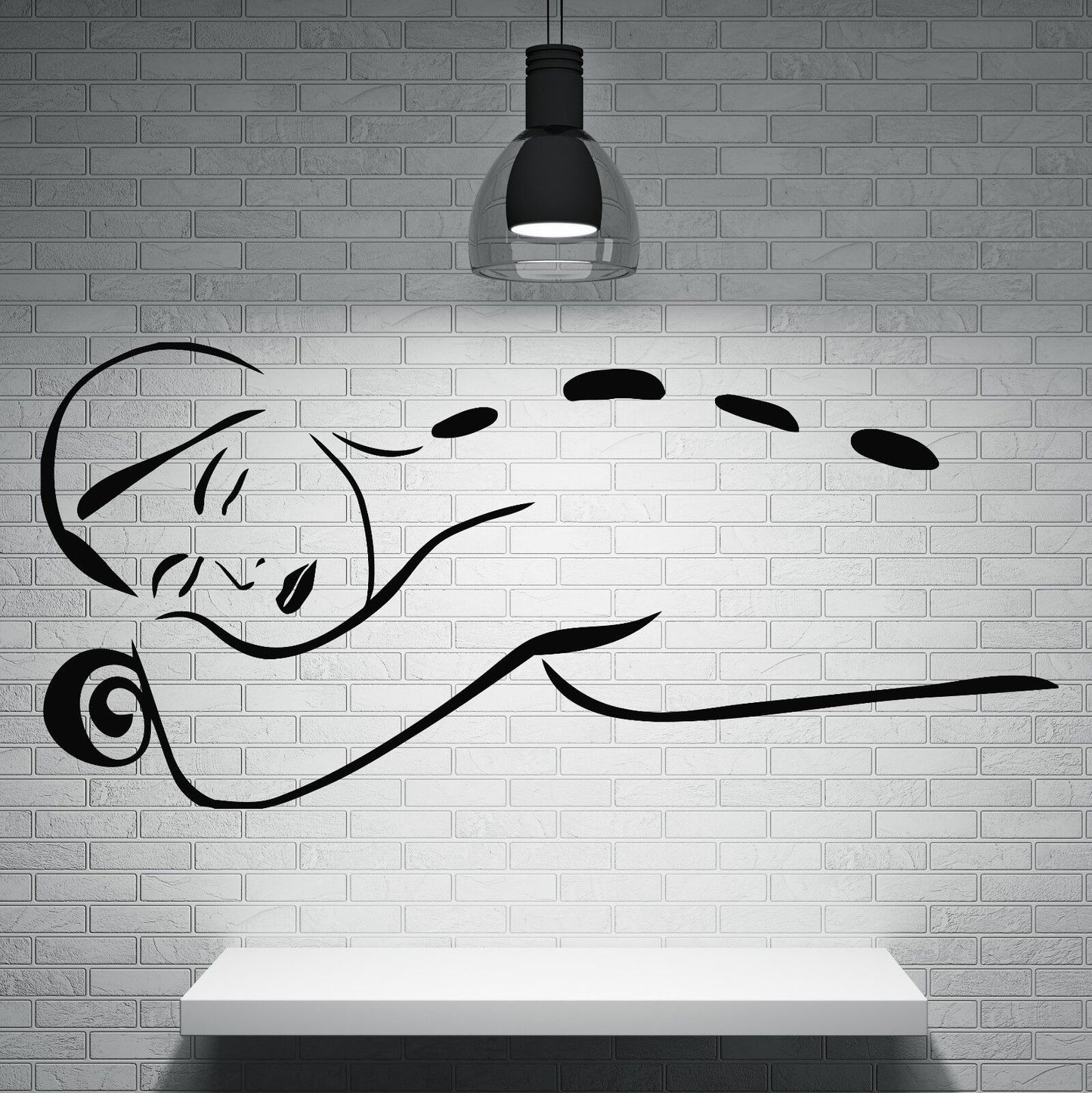 Autocollant mural en vinyle pour femmes, décor de Massage pour Salon de beauté et Spa (n194)