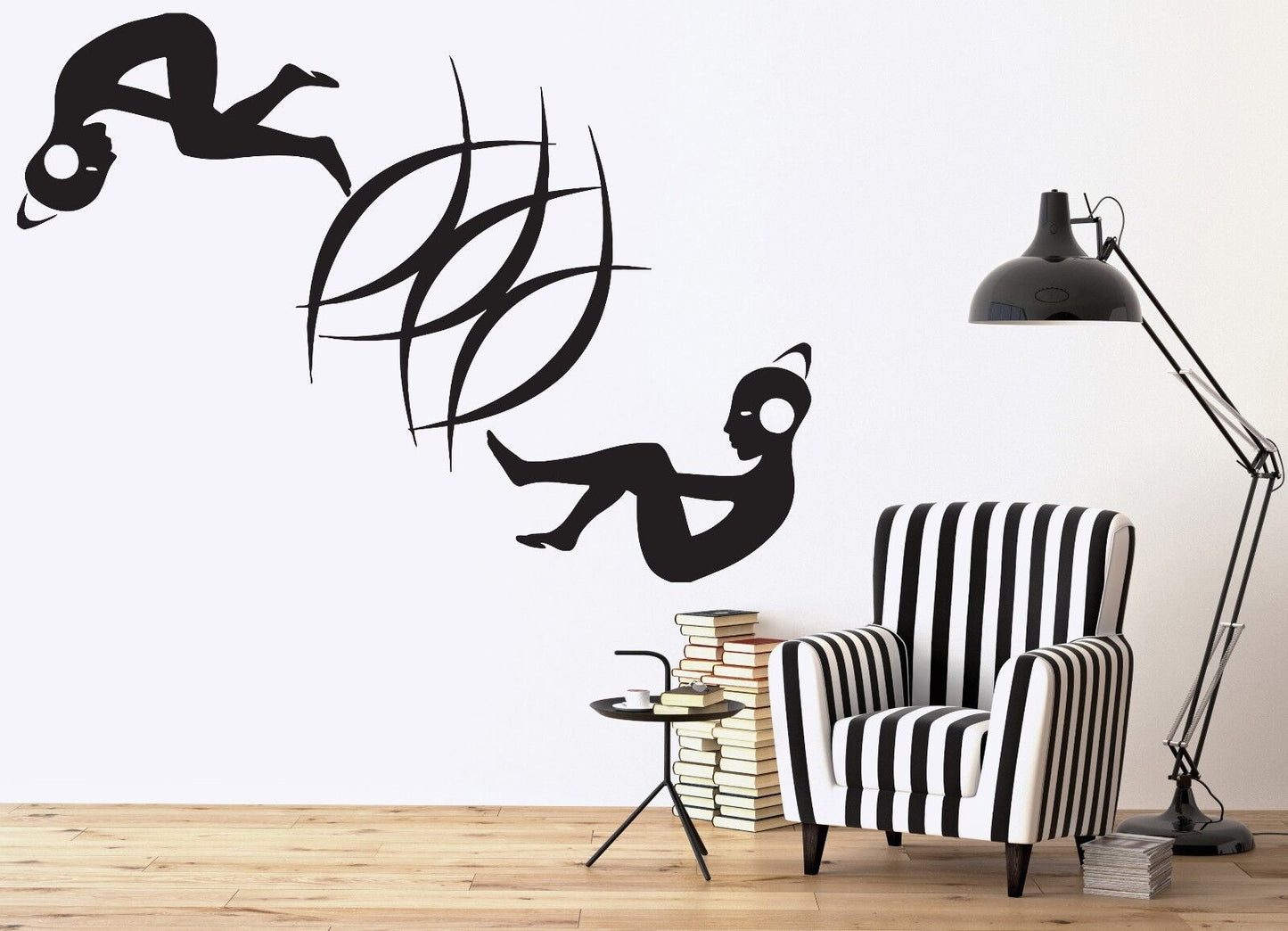 Wall Sticker Vinyl Decal Alien Beings Mind Communication of Thoughts (n237)