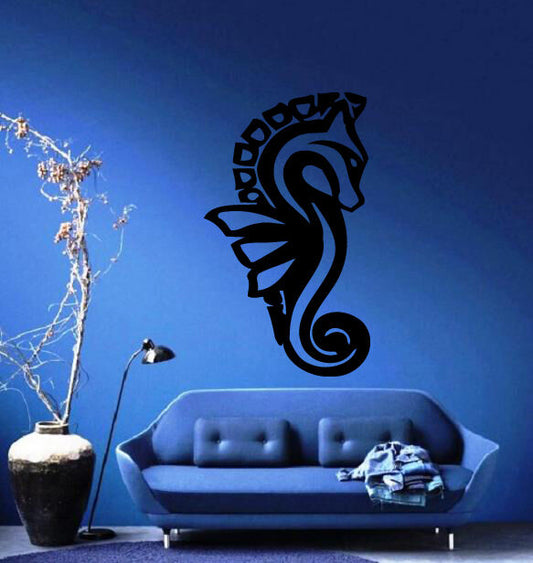 Sea Horse Ocean Sea Marine Animal Art Decor Wall Mural Vinyl Sticker M439