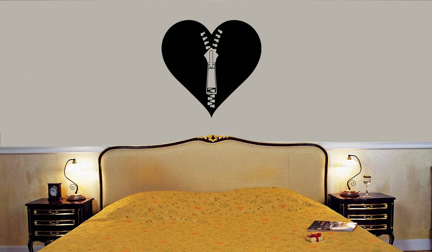 Wall Stickers Vinyl Decal Heart Love Lock Family For Bedrooms ig1661