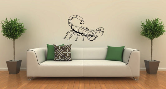 Wall Stickers Vinyl Decal Animal Scorpio Zodiac Astrology ig1648