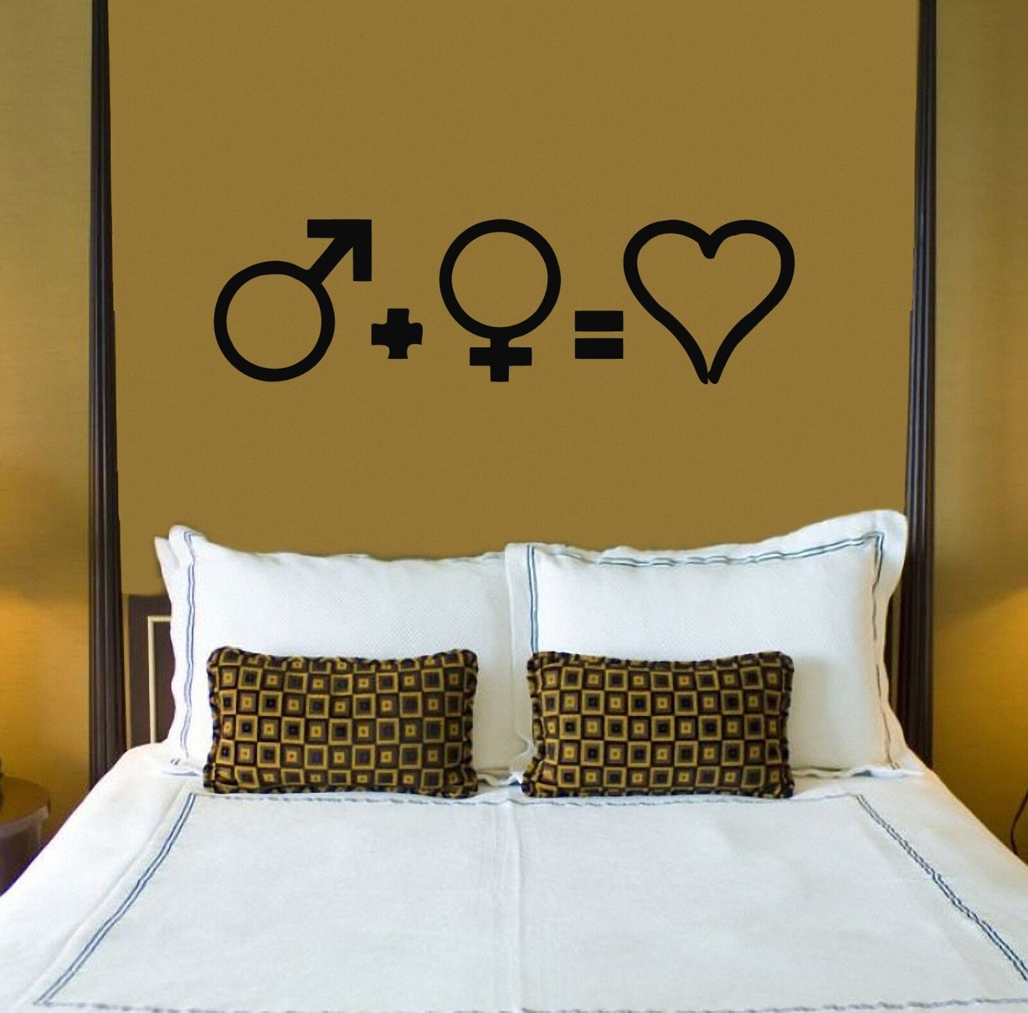 Wall Stickers Vinyl Decal Love Life Sex Wedding For Bedrooms ig1628