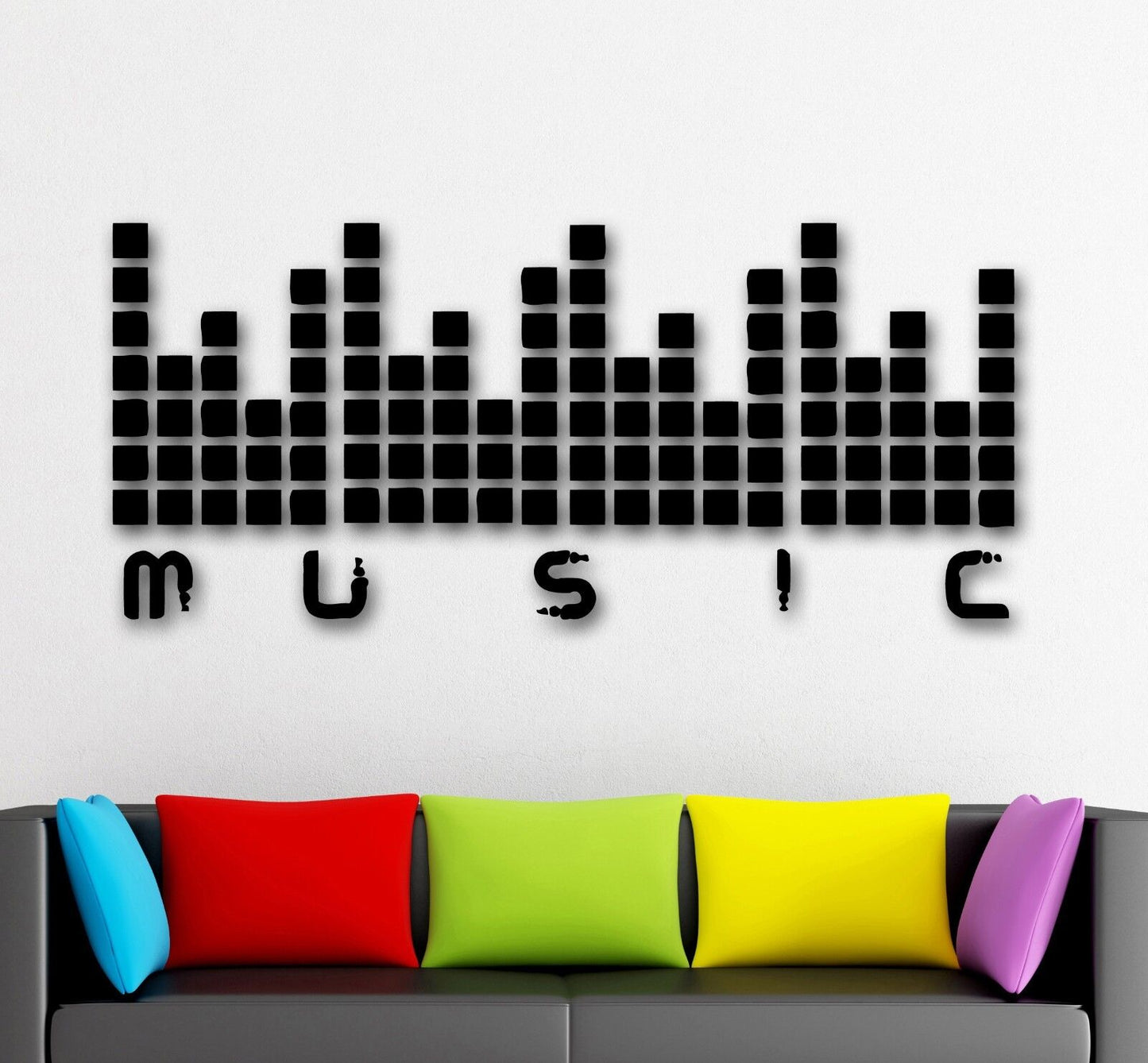 Wall Stickers Vinyl Decal Sound Music For Nightclubs DJ Party (ig1620)