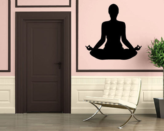 Yoga Symbol Om Sanskrit Spiritual  Mural Wall Art Decor Vinyl Sticker z439