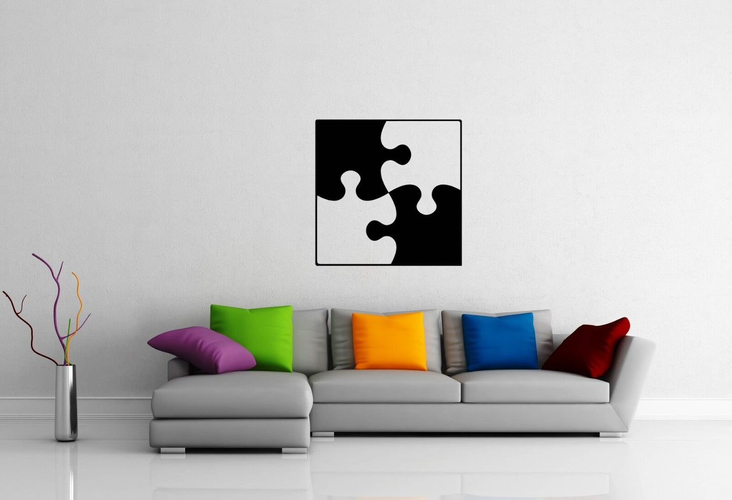 Wall Stickers Vinyl Decal Puzzle Home Decor For Living Room ig1532