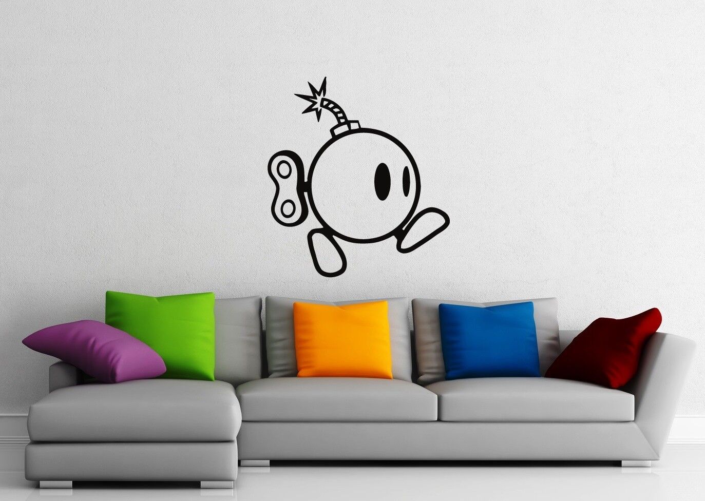 Wall Stickers Vinyl Decal Funny Bomb Blast Home Decor ig1481