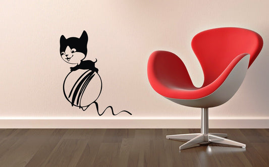 Wall Stickers Vinyl Decal Nursery Cute Kitten Animals for Children ig1471