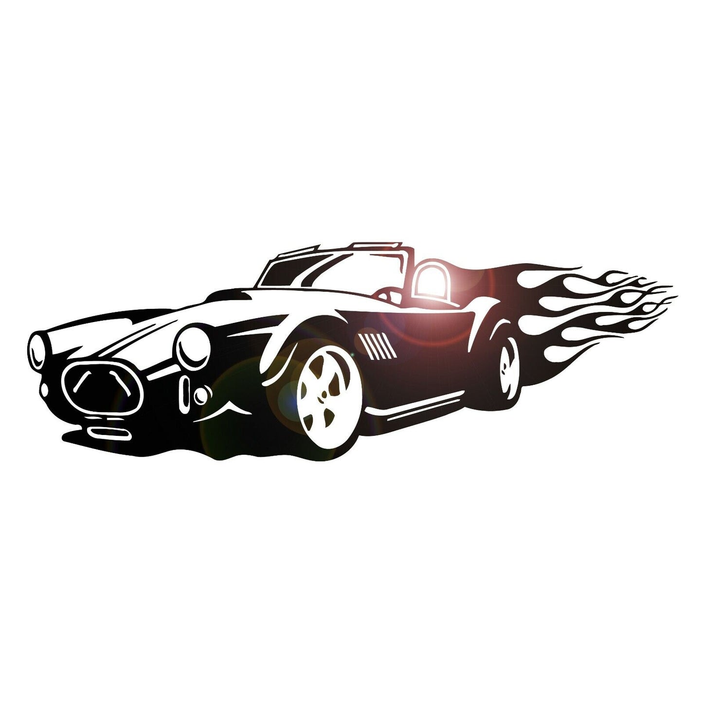 Vinyl Wall Decal Vintage Car Garage Art Sports Racing Stickers Mural (ig1384)