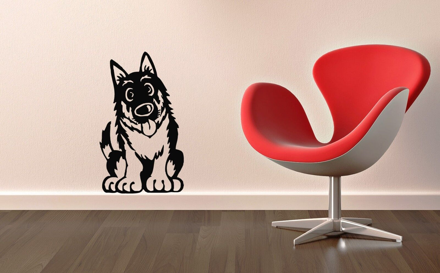 Wall Stickers Vinyl Decal Cute Dog Nursery for Kids Pet ig1371