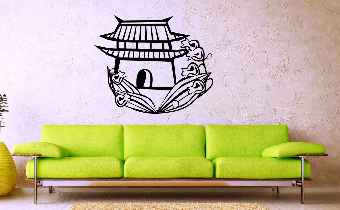 Wall Stickers Vinyl Decal China Pagoda House Home Decor ig1350