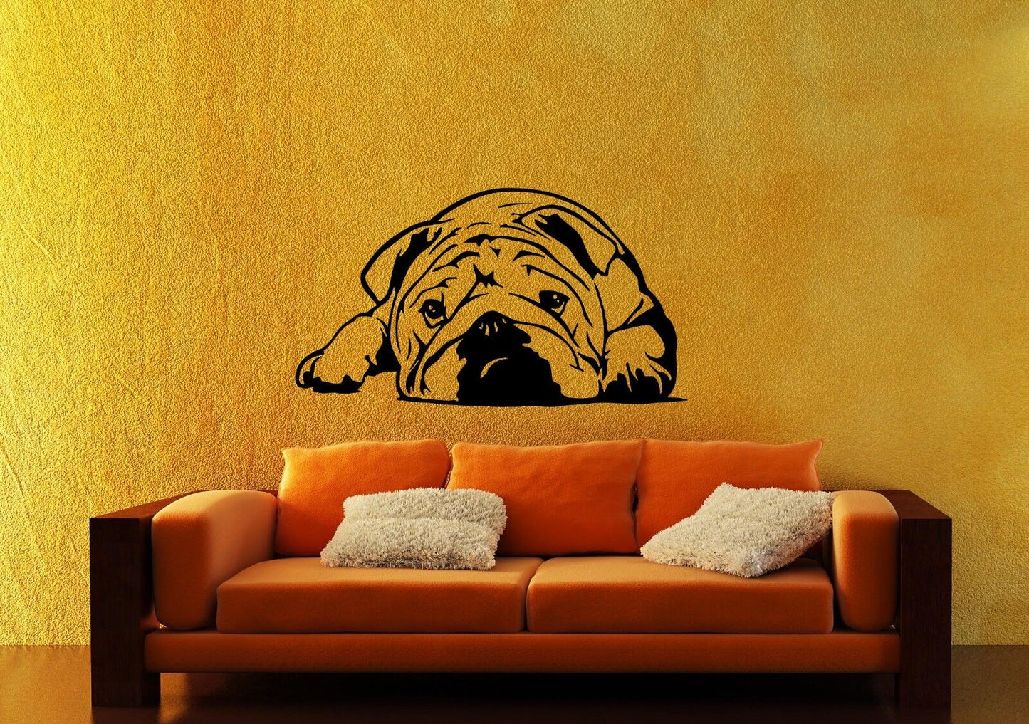 Wall Stickers Vinyl Decal Sad Dog Animal Pet ig1339