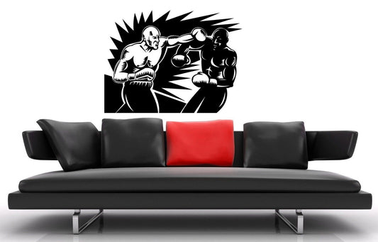 Wall Stickers Vinyl Decal Boxing Martial Arts Sports ig1330