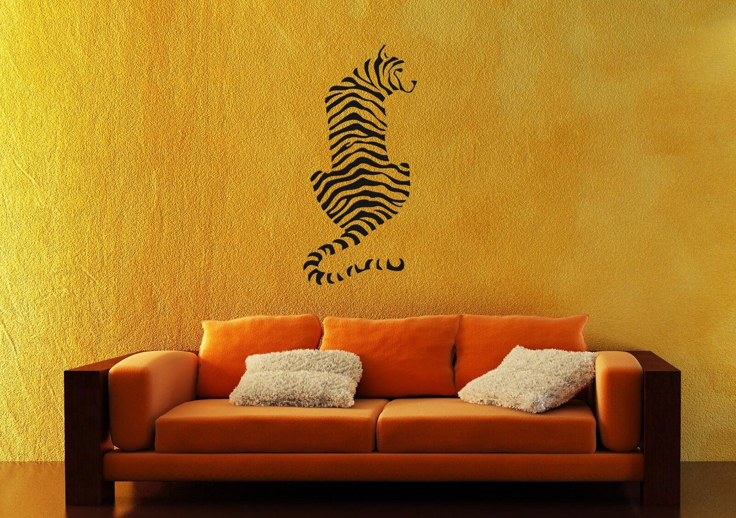 Wall Stickers Vinyl Decal Tiger Predator Animal Tribal ig1320