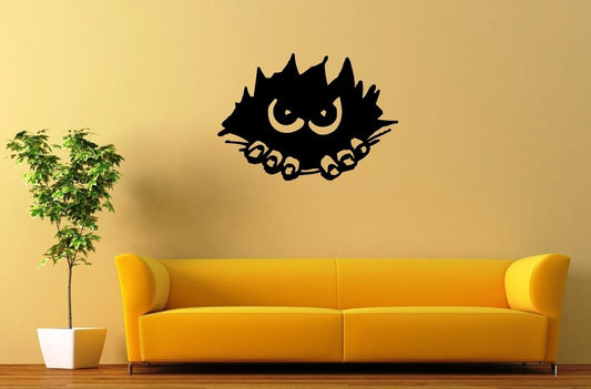 Wall Sticker Vinyl Decal Witty Design Alien Hole Coolest Room Decor (ig1138)