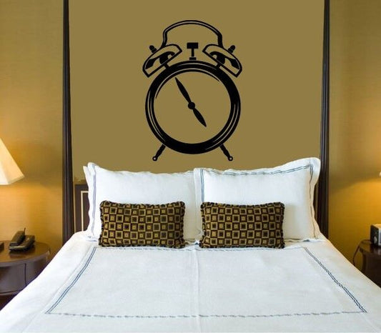 Wall Sticker Vinyl Decal Alarm Clock Sleep Nice Decor Bedrooms (ig1134)