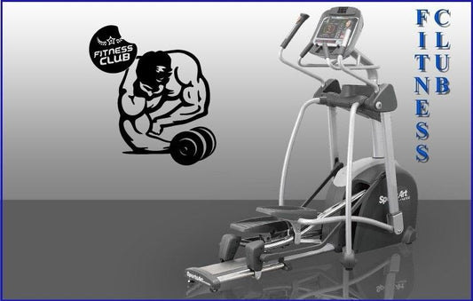 Wall Stickers Vinyl Decal Fitness Club Gym Dumbbell Mr. Olympia Sport (ig1073)