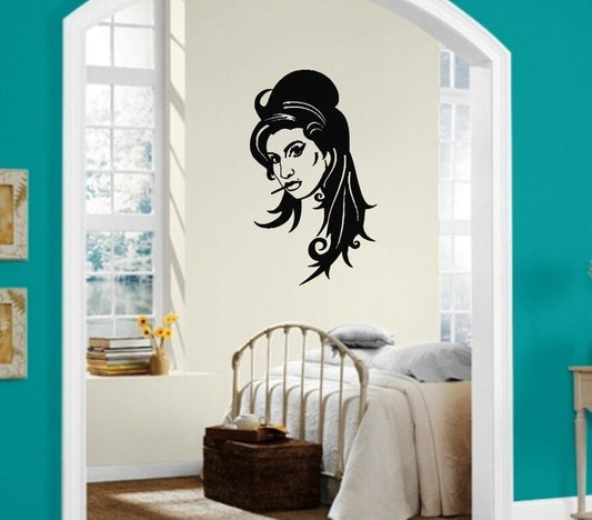 Wall Stickers Vinyl Decal Sexy Girl Beautiful Woman Beauty Salon (ig1001)