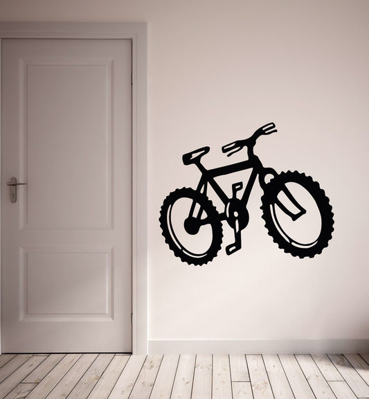 Wandaufkleber, Vinyl, Aufkleber, Fahrrad, Sport, Tourismus, BMX (ig994)