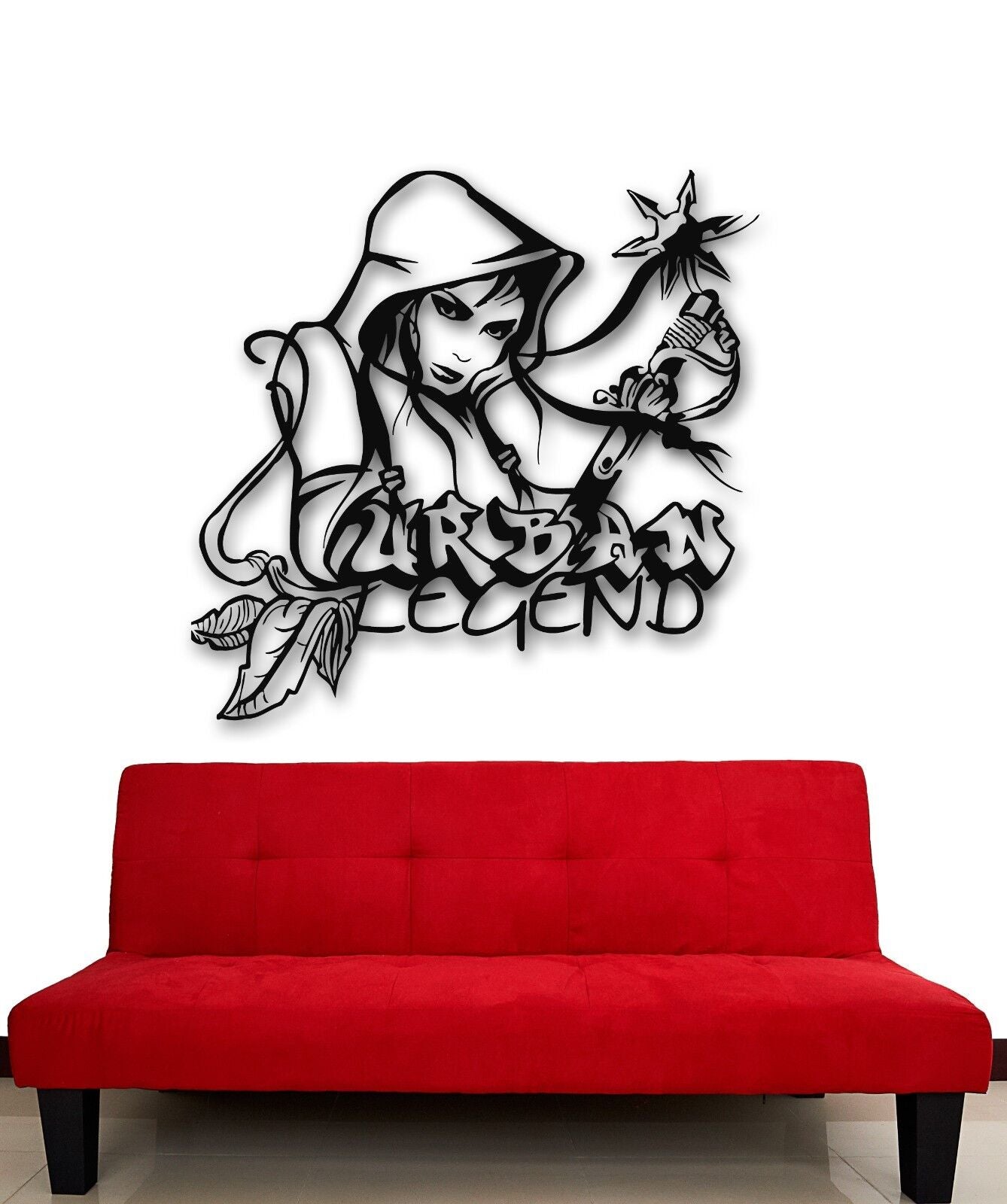 Wall Stickers Vinyl Decal Urban Legend Cartoon For Kids Nursery (ig964)