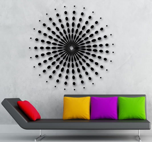 Wall Stickers Vinyl Decal Mandala Buddhist Symbol Space Religion (ig951)