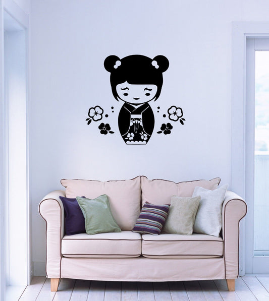 Wall Stickers Vinyl Decal Oriental Teen Girl Good Design Room (ig944)