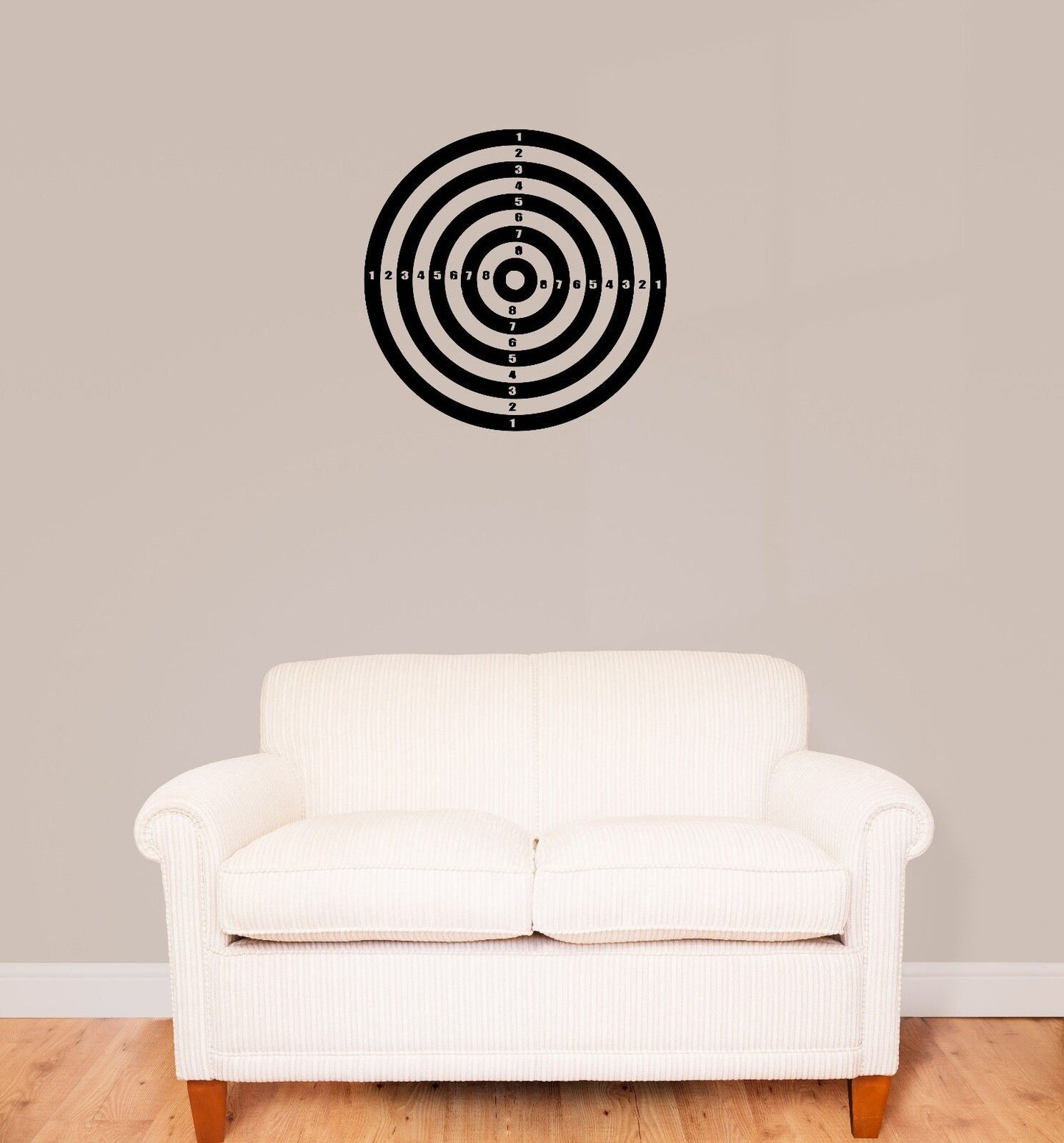 Wall Stickers Vinyl Decal Darts Target for Living Room Decor (ig927)