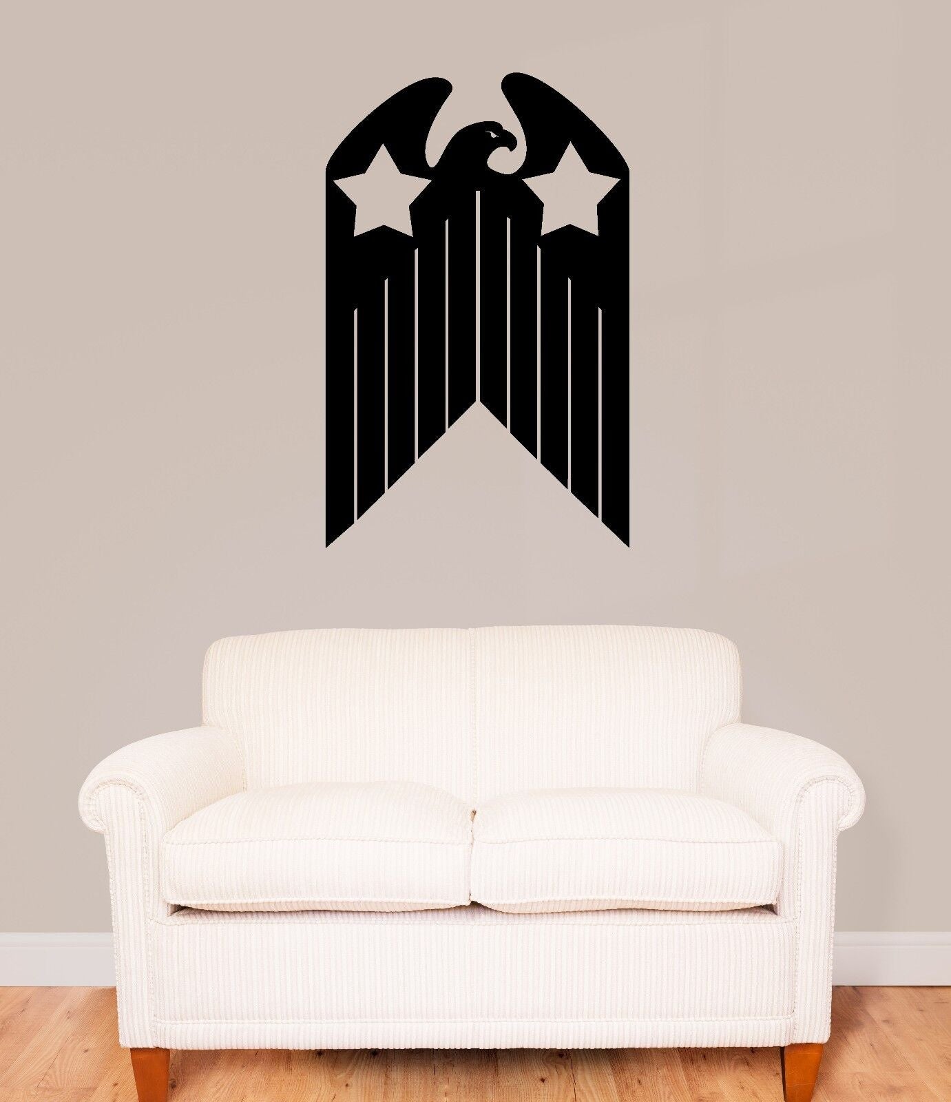 Wall Stickers Vinyl Decal Bald Eagle United States Symbol Country (ig904)