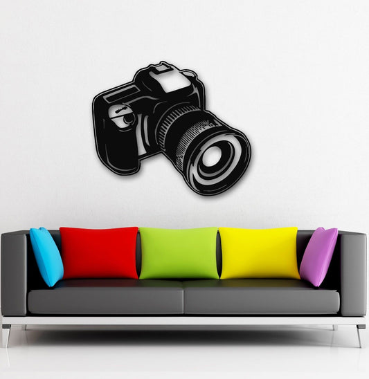 Autocollants muraux en vinyle pour appareil Photo, photographie d'art, décor le plus cool (ig875)