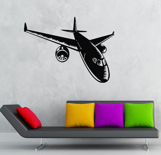 Wall Stickers Vinyl Decal Aircraft Aviation Airliner Cool Decor (ig843)