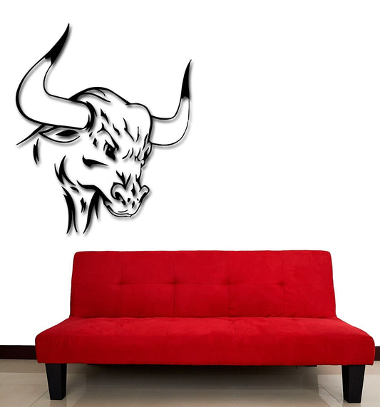 Wall Stickers Vinyl Decal Bull Bullfight Animal Farm Village (ig741)