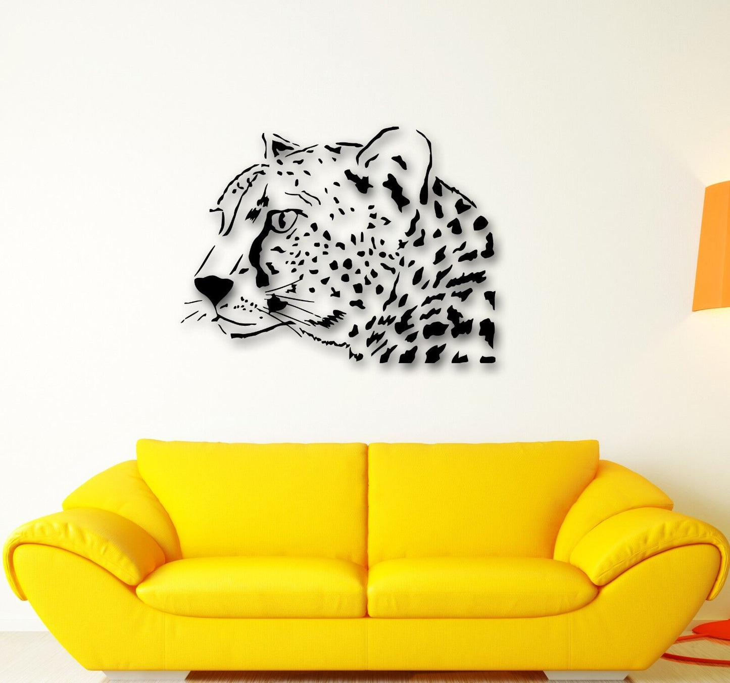 Wandaufkleber, Vinyl, Tiger, Leopard, Raubtier, coolstes Dekor für Zimmer (i692)