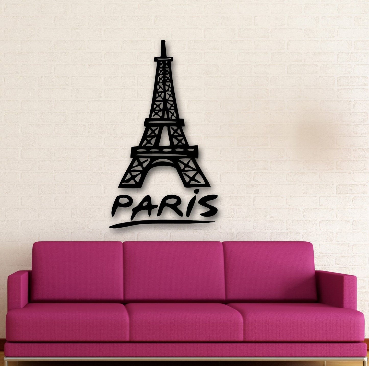 Wall Stickers Vinyl Decal Paris France Eiffel Tower Romantic Travel (ig670)