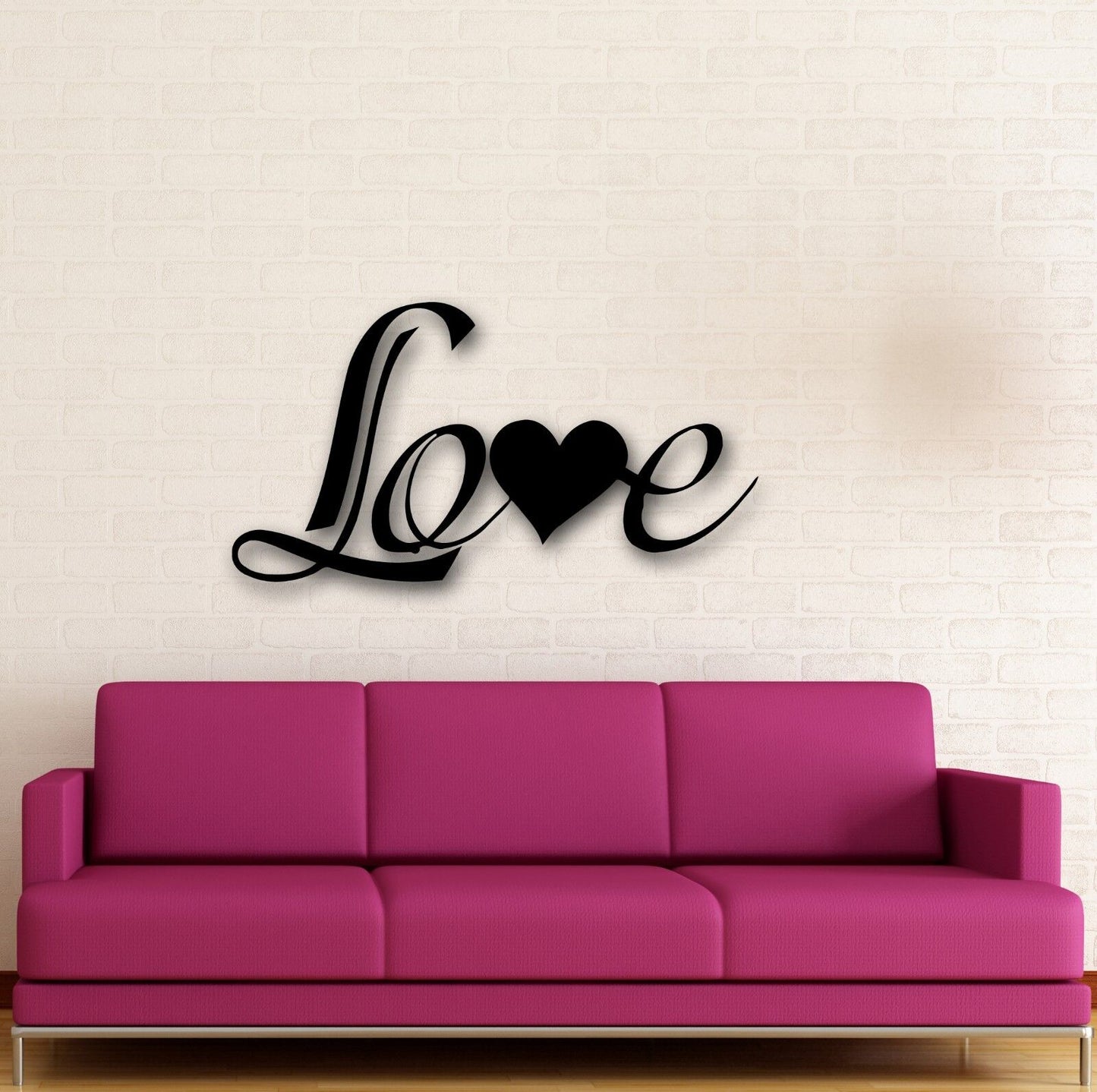 Wall Stickers Vinyl Decal Romantic Love Lettering Coolest Home Decor (ig668)