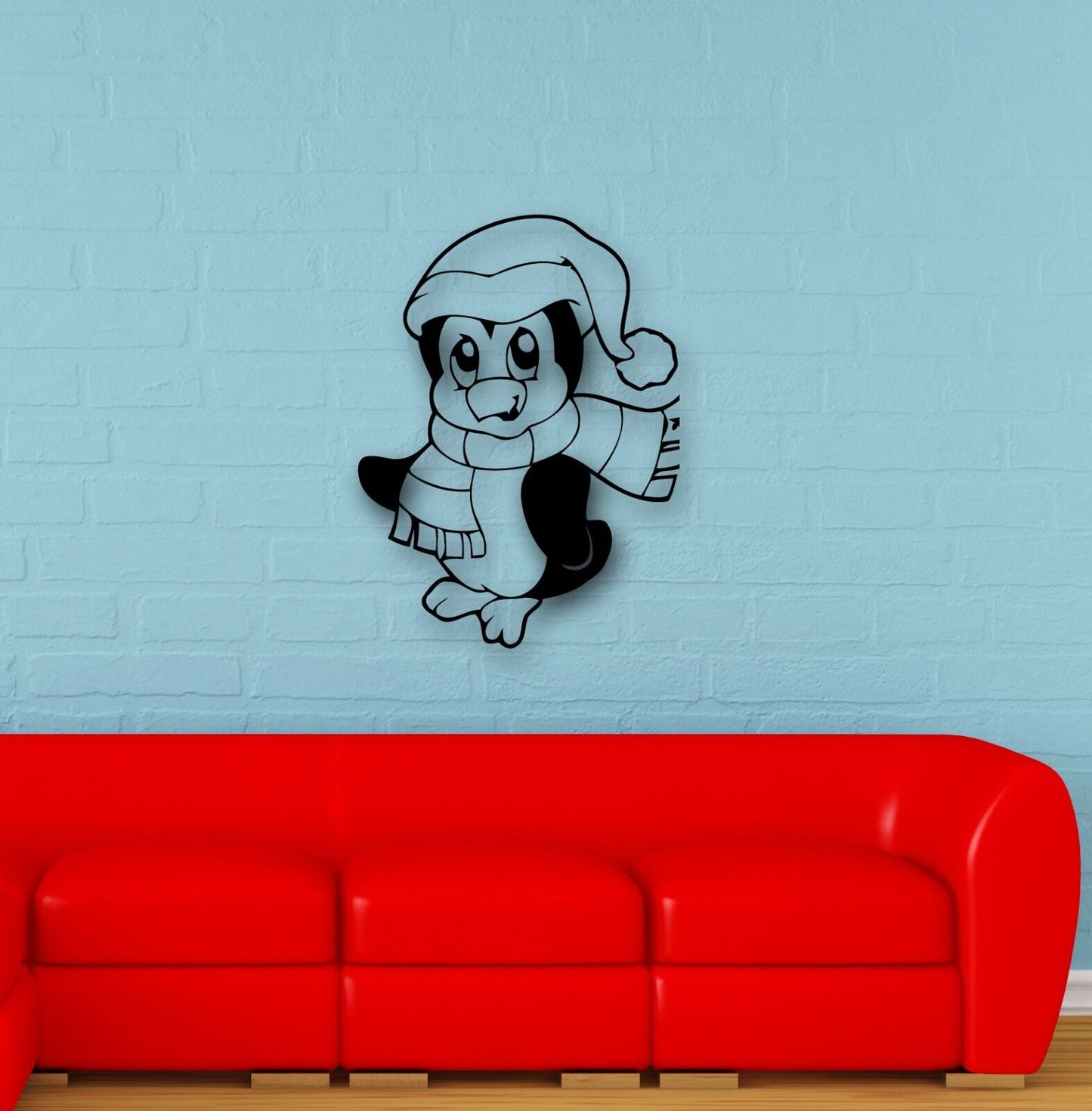 Wall Stickers Vinyl Decal Funny Penguin Children's Room Baby (ig649)