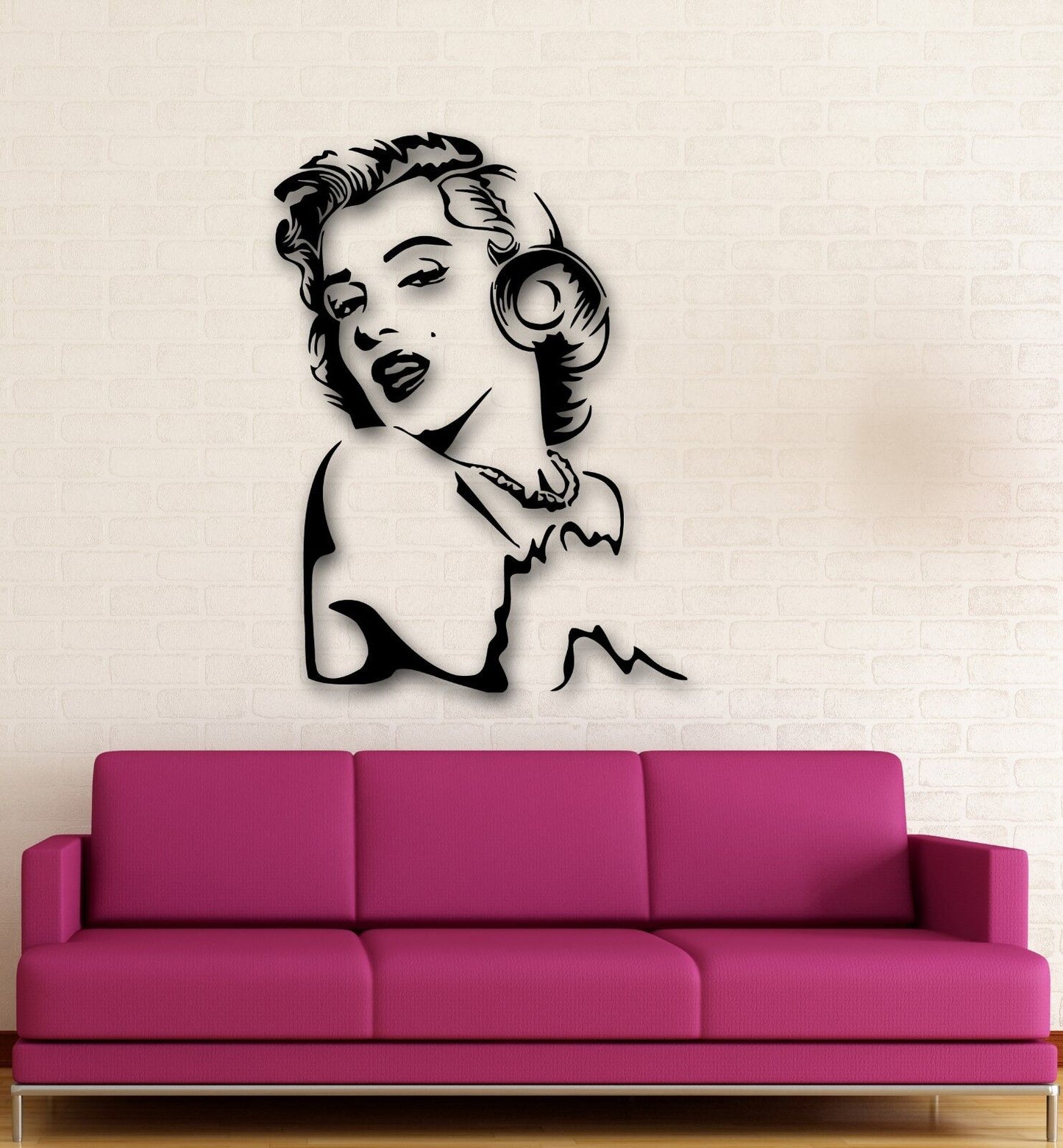 Wall Stickers Vinyl Decal Sexy Girl Beauty Famous Cool Room Decor (ig577)