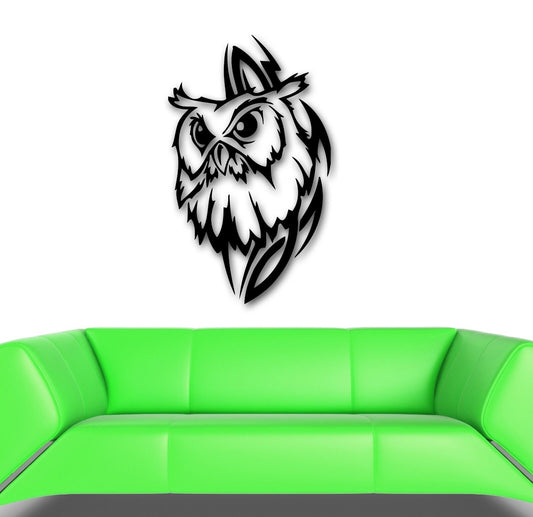 Wall Sticker Vinyl Decal Tribal Owl Bird Room Decor (ig559)