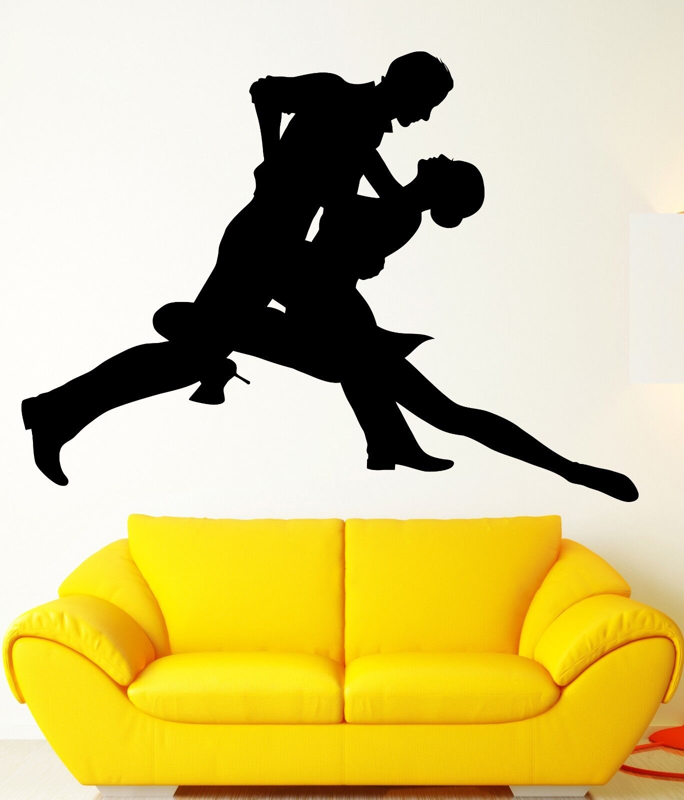 Wall Sticker Vinyl Decal Dance Dancing Couple Tango Romantic Decor  (z1055)