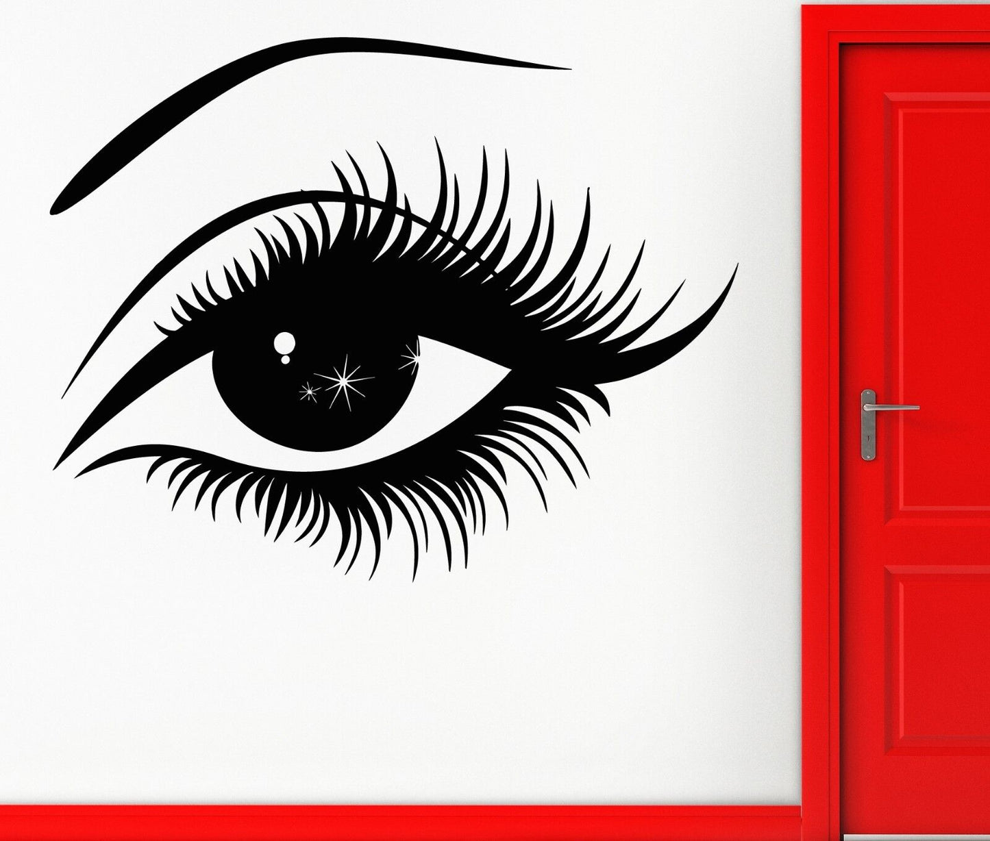 Wall Sticker Vinyl Decal Eye Hot Sexy Decor For Woman Girl Teen  (z1064)