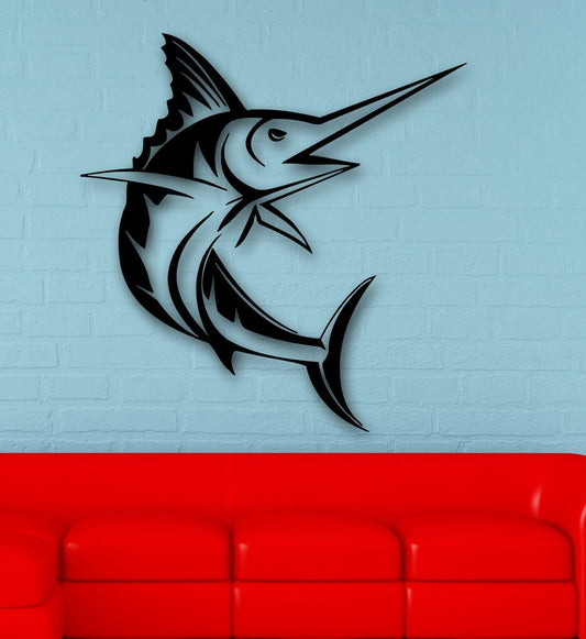 Wall Stickers Vinyl Decal Fish Ocean Marine Great Room Decor (ig507)