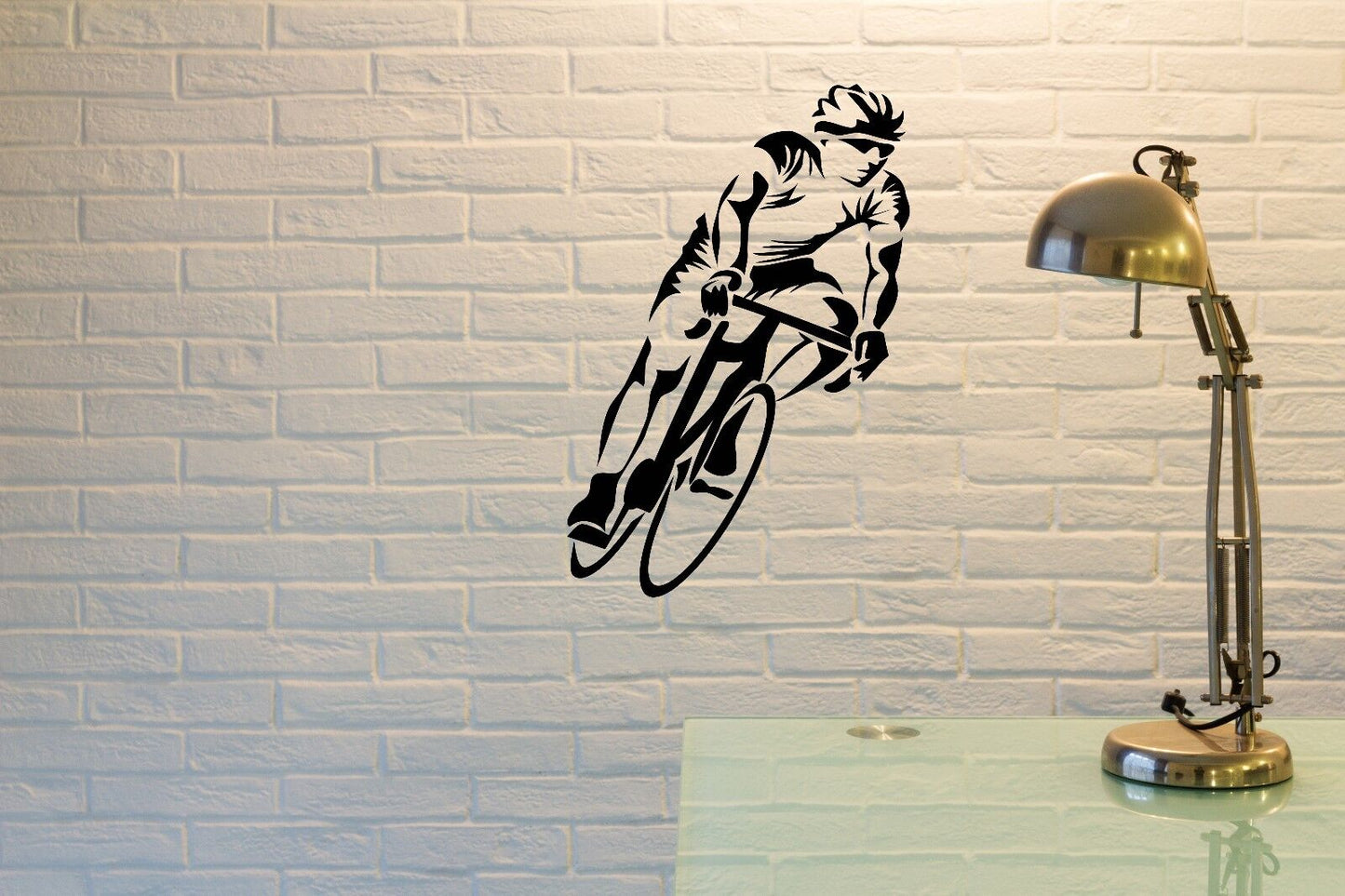 Wall Sticker Vinyl Decal Bicycle Bike Cycle Sport Decor For Living Room (z1118)