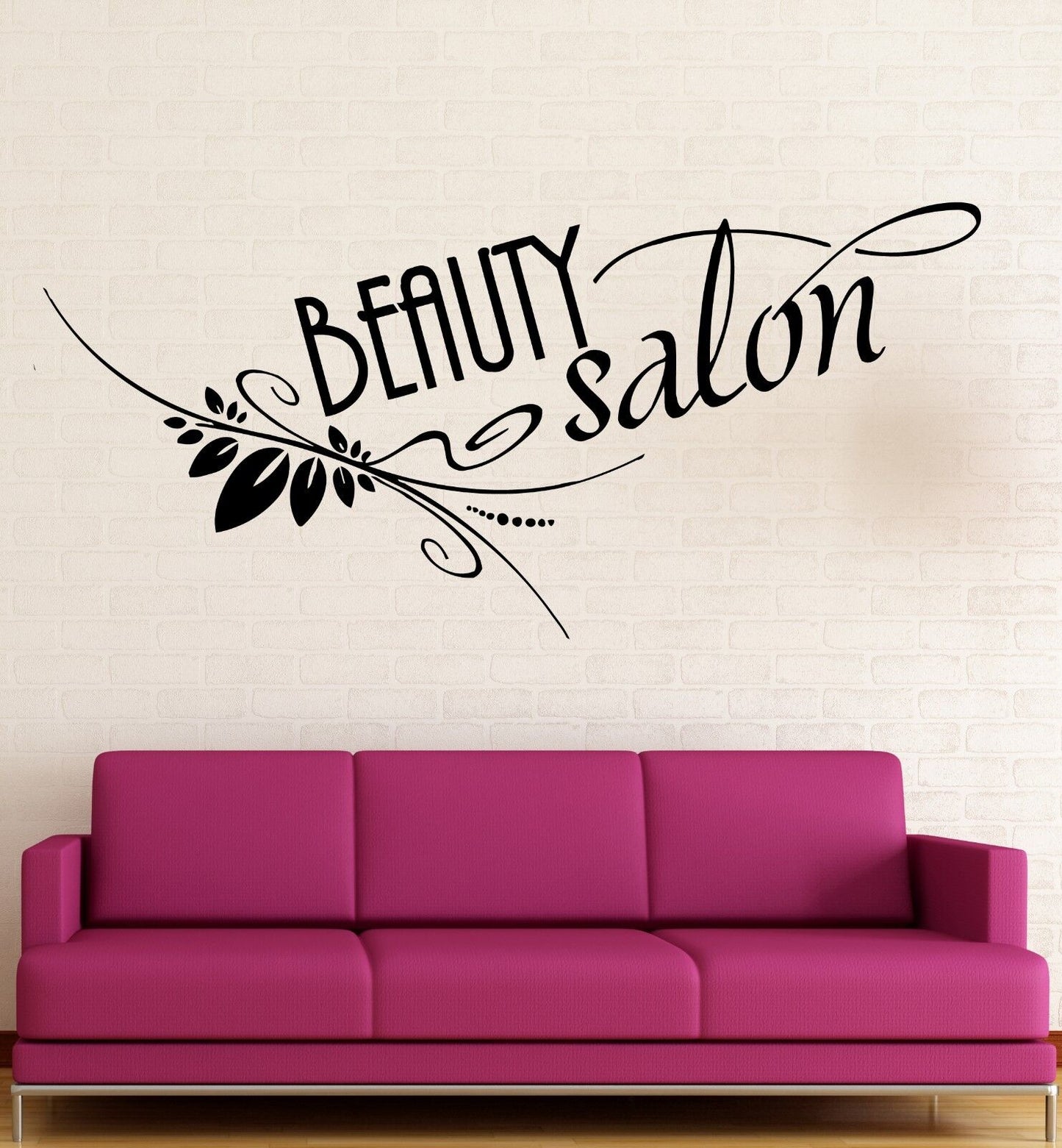 Wall Stickers Vinyl Decal Beauty Salon Sign Stylist Hairdressing Salon (ig1398)