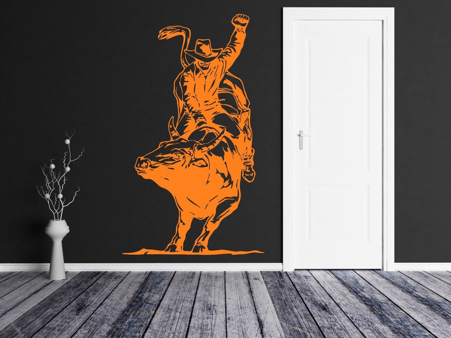 Wall Stickers Vinyl Decal Bull Bullfighting Spain Cowboy Tribal Decor (ig1753)