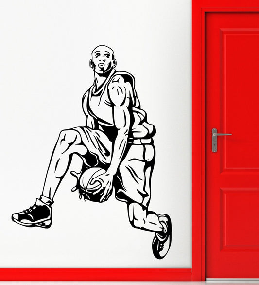 Wall Stickers Vinyl Decal Sports Basketball Player for Fans Decor (ig1754)