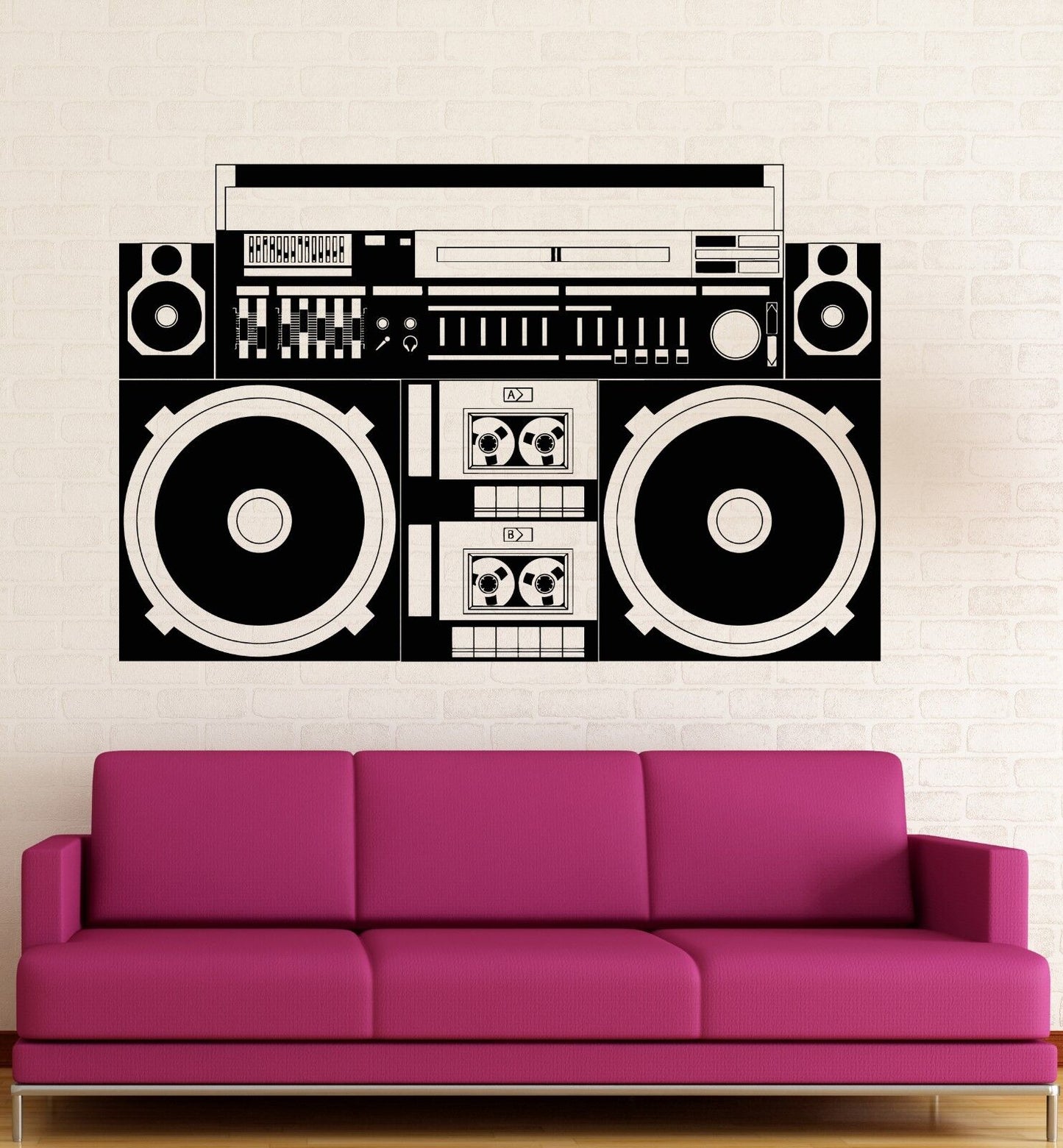 Wall Stickers Vinyl Decal Sound Recorder Music Night Club DJ Party (ig1821)