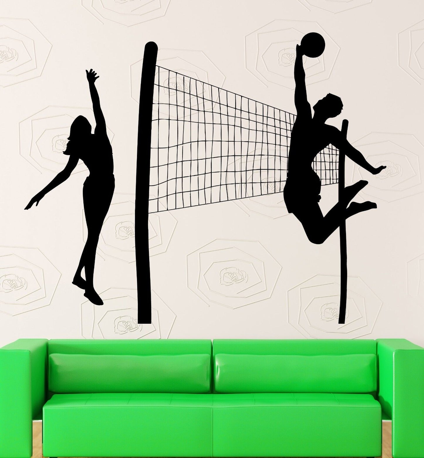 Wall Stickers Vinyl Decal Beach Volleyball Sports Leisure Health (ig1865)