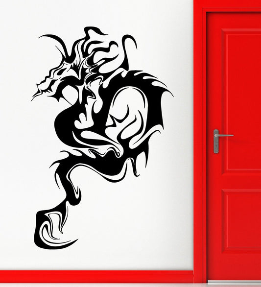 Wall Stickers Vinyl Decal Dragon Modern Decor for Your Room Nursery (ig1874)